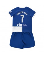 Atletico Madrid Antoine Griezmann #7 Venkovní dres pro děti 2023-24 Krátký Rukáv (+ trenýrky)